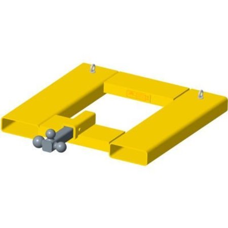 Machining & Welding By Olsen, Inc. M&W Trailer Spotter with 3-Way Ball for 30"L Forks - 600 Lb. Capacity 23332